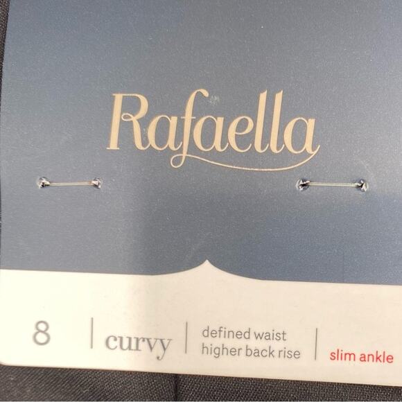 Rafaella Women’s Pant Comfort Waist Curvy Fit Office Business Casual Staple 8 - Picture 4 of 9